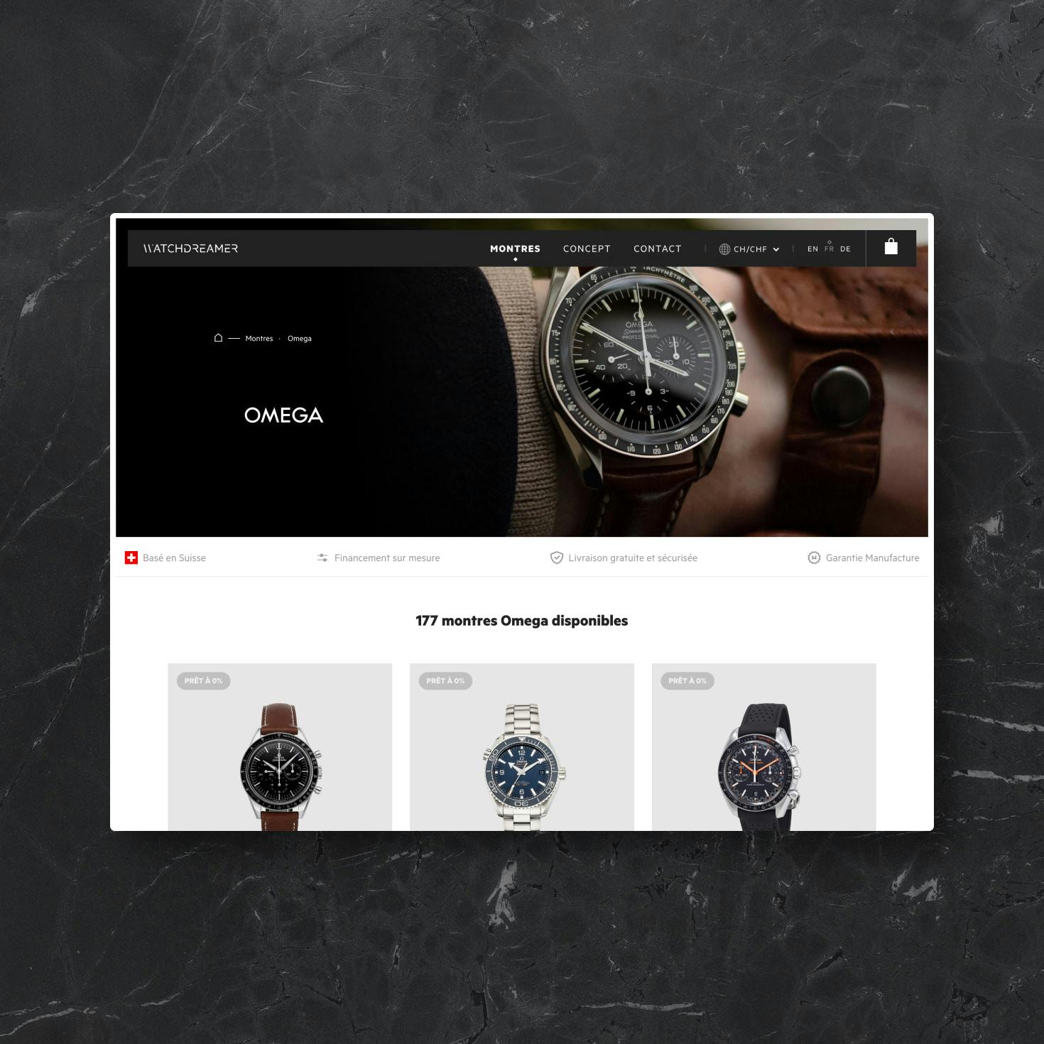Watchdreamer, e-commerce de montres de luxe à crédit